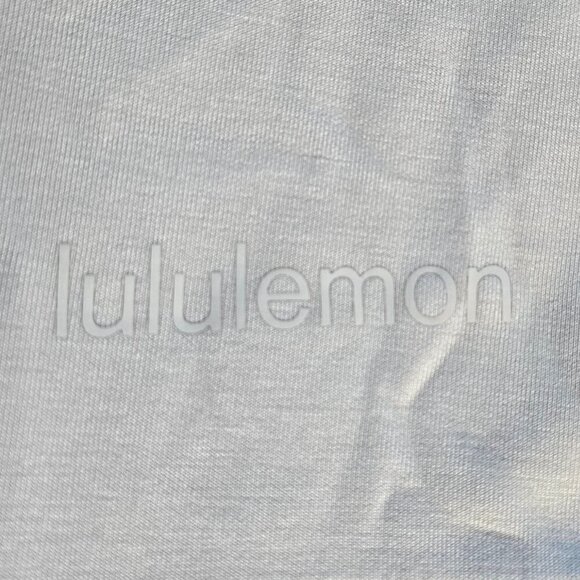 Lululemon Softstreme Perfectly Oversized Cropped Crew - 0 Bone/White Opal - Picture 6 of 6